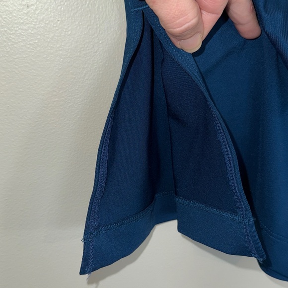 NIKE Royal Blue Flare Activewear Pants Size XS - Picture 5 of 7